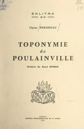 Toponymie de Poulainville