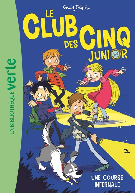 Le Club des Cinq Junior 04 - Une course infernale - Enid Blyton - Hachette Jeunesse