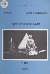 À propos d'Athalie