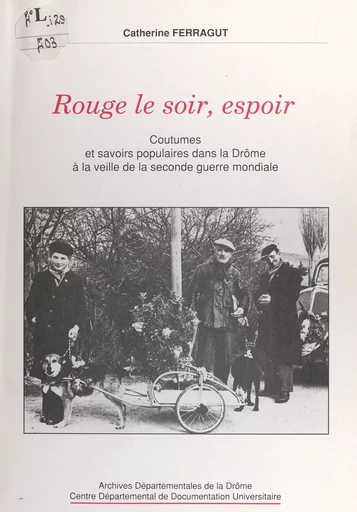 Rouge le soir, espoir - Catherine Ferragut - FeniXX réédition numérique