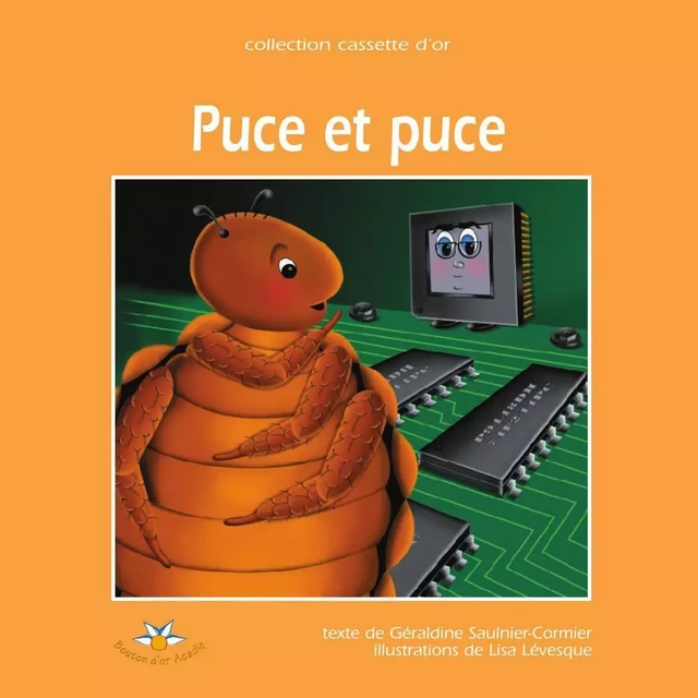 Puce et puce - Géraldine Saulnier-Cormier - Bouton d'or Acadie