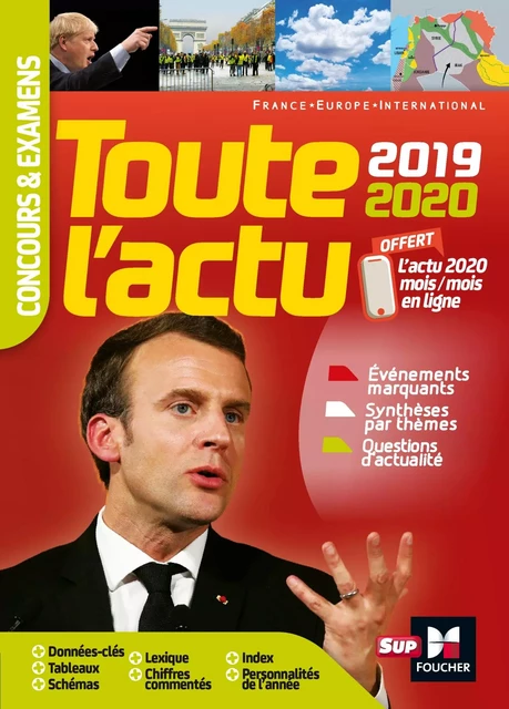 Toute l'actu 2019 - Concours &amp; examens - Sujets et chiffres clefs de l'actualité 2020 - Pierre Savary, Michel Derczansky, Anne Ducastel - Foucher