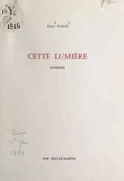 Cette lumière