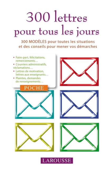 300 lettres pour tous les jours -  Collectif - Larousse