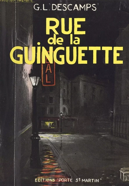 Rue de la Guinguette - Georges-Léon Descamps - FeniXX réédition numérique