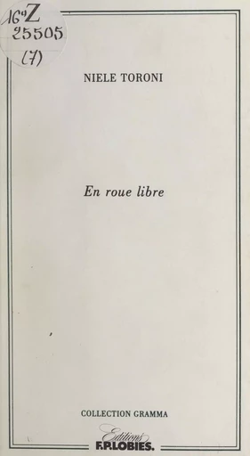 En roue libre - Niele Toroni - FeniXX réédition numérique