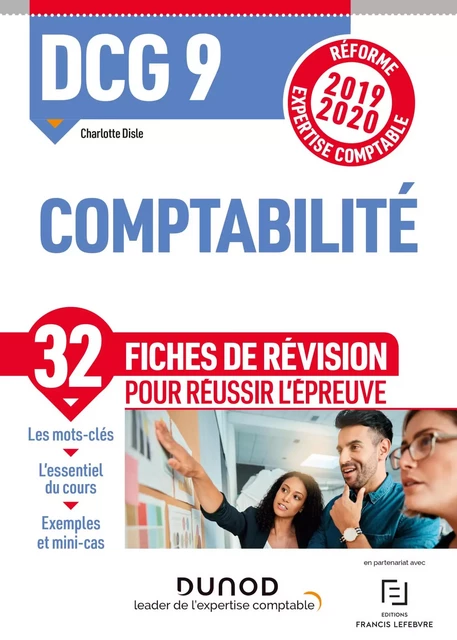 DCG 9 Comptabilité - Fiches de révision - Charlotte Disle - Dunod