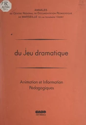 Du jeu dramatique