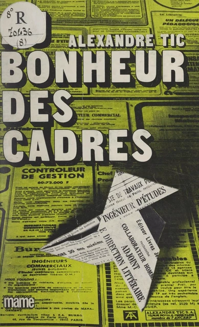 Au bonheur des cadres - Alexandre Tic - FeniXX réédition numérique