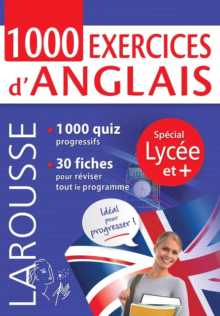 1000 exercices d'anglais, spécial LYCEE et + -  Collectif - Larousse