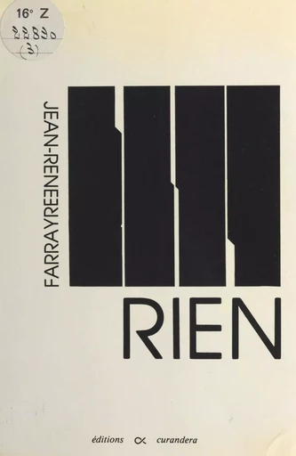 Rien - Jean-René Farrayre - FeniXX réédition numérique