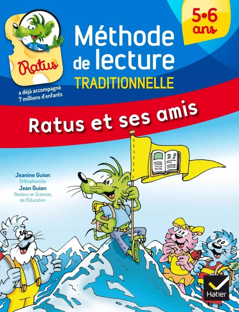 Méthode de lecture syllabique Ratus et ses amis - Jean Guion, Jeanine Guion - Hatier