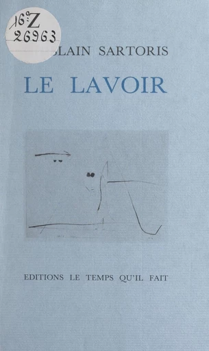 Le lavoir - Ghislain Sartoris - FeniXX réédition numérique