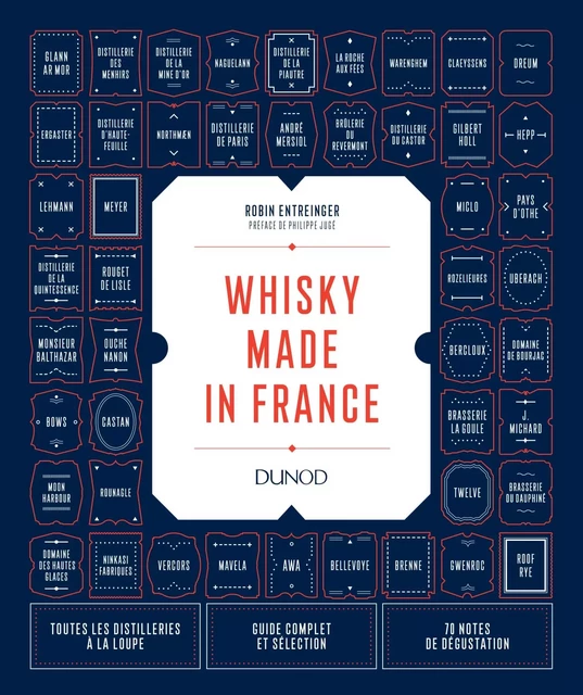 Whisky Made in France - Robin Entreinger - Dunod