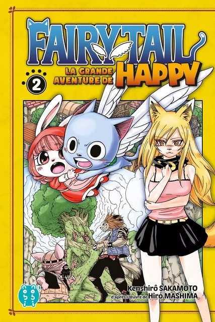 Fairy Tail - La grande aventure de Happy T02 - Kenshirô Sakamoto, Hiro Mashima - Nobi Nobi