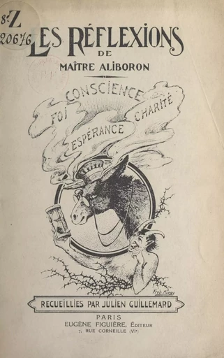 Les réflexions de Maître Aliboron - Julien Guillemard - FeniXX réédition numérique