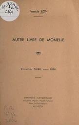 Autre livre de Monelle