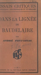 Dans la lignée de Baudelaire