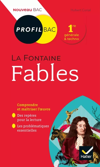 Profil - La Fontaine, Fables - Hubert Curial - Hatier