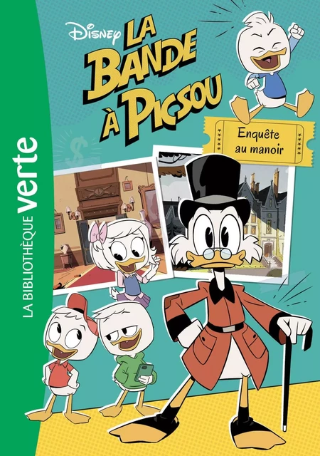 La bande à Picsou 05 - Enquête au manoir -  Walt Disney company - Hachette Jeunesse