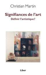 Signifiances de l'art