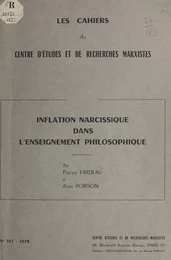 Inflation narcissique dans l'enseignement philosophique