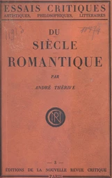 Du siècle romantique