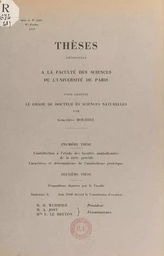 Contribution à l'étude des facultés anabolisantes de la ratte gravide. Caractères et déterminisme de l'anabolisme protéique