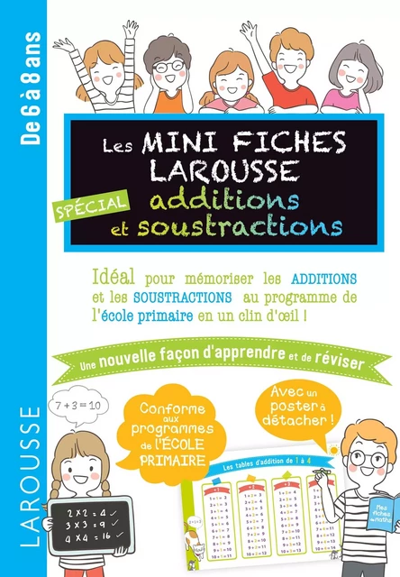 Mini Fiches spécial Additions et soustractions Additions -  Collectif - Larousse