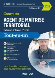 Concours Agent de maîtrise territorial 2021