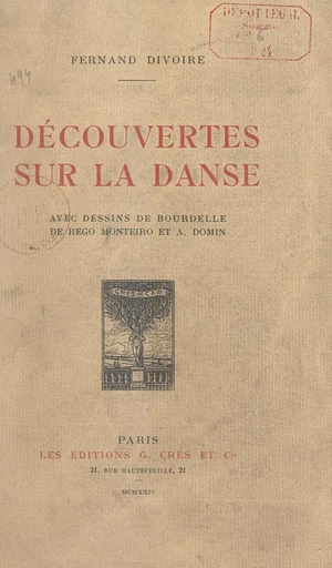 Découvertes sur la danse - Fernand Divoire - FeniXX réédition numérique