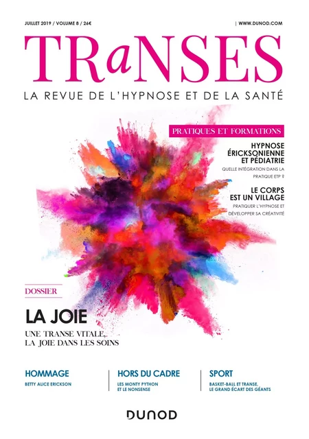 Transes n°8 - 3/2019 Joie -  Collectif - Dunod