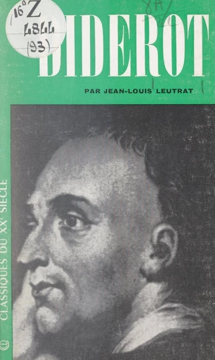 Diderot - Jean-Louis Leutrat - FeniXX réédition numérique