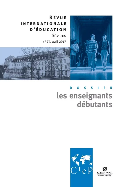 Les enseignants débutants  - Revue internationale d'éducation sèvres 74 - Ebook -  CIEP - Didier