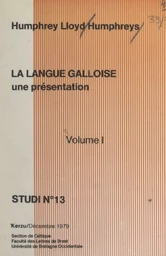 La langue galloise (1)