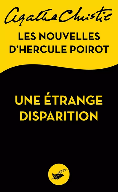 Une étrange disparition - Agatha Christie - Le Masque