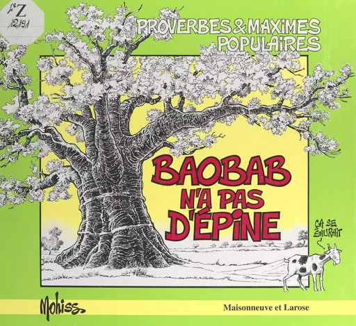 Baobab n'a pas d'épine -  Mohiss - FeniXX réédition numérique