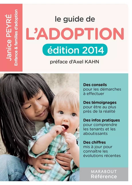 Le guide de l'adoption - Janice Peyré - Marabout