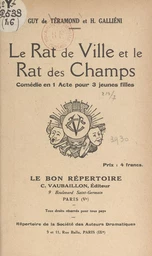 Le rat de ville et le rat des champs