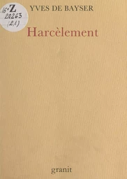 Harcèlement