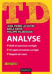 TD Analyse - 6e éd.