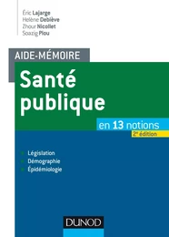 Aide-mémoire - Santé publique - 2e éd.