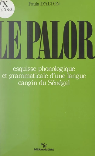 Le Palor - Paula d'Alton - FeniXX réédition numérique