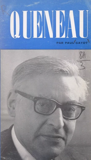 Raymond Queneau - Paul Gayot - FeniXX réédition numérique