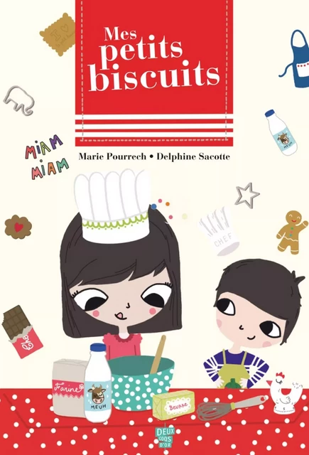 Mes petits biscuits - Marie Pourrech, Delphine Sacotte - Deux Coqs d'Or