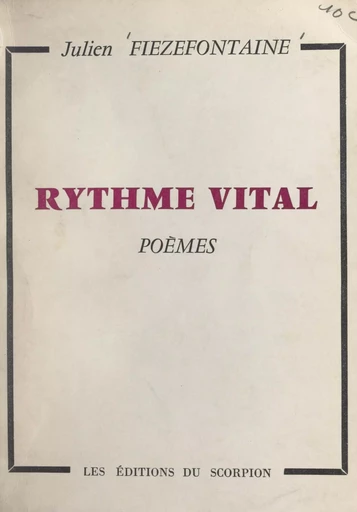 Rythme vital - Julien Fiezefontaine - FeniXX réédition numérique