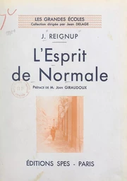 L'esprit de Normale