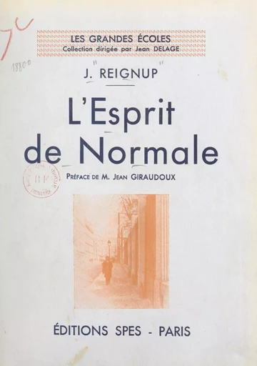 L'esprit de Normale - J. Reignup - FeniXX réédition numérique