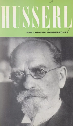 Husserl - Ludovic Robberechts - FeniXX réédition numérique