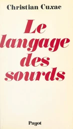 Le langage des sourds